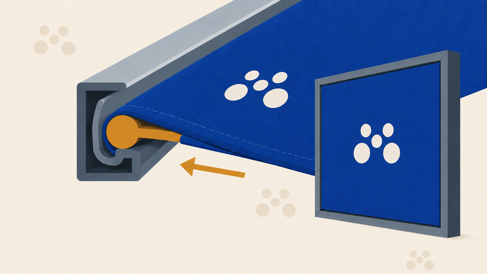 Keder Banners Explained: The 7.5mm Sail Track Finish