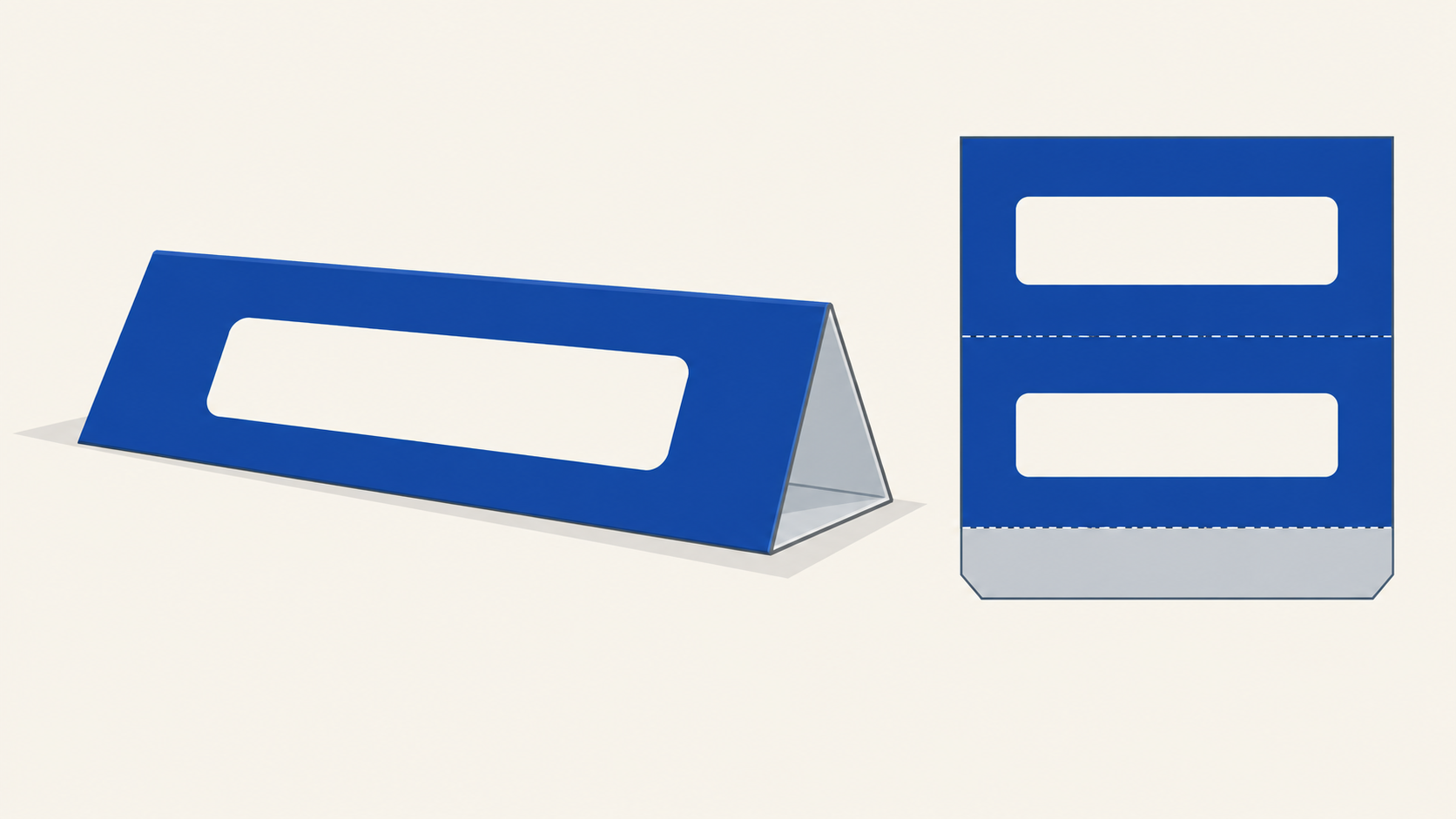 Toblerone Signs Explained: Sizes, Material & Artwork Setup