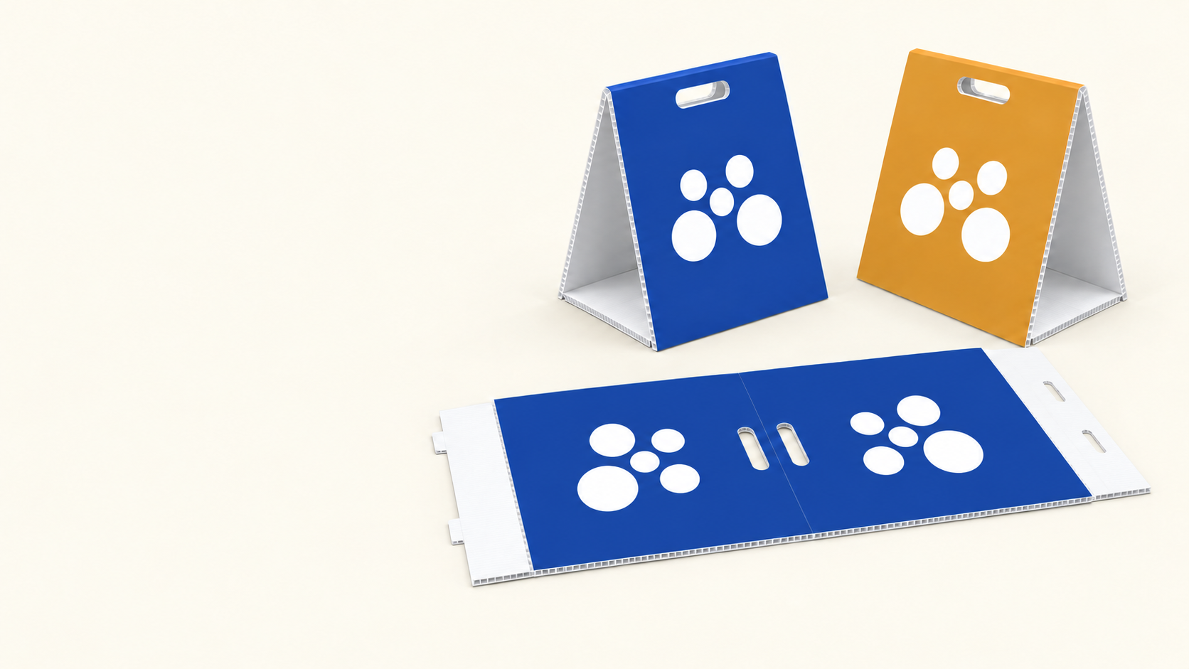 Corflute® A-Frames: Flat-Pack Footpath Signs With No Metal Frame