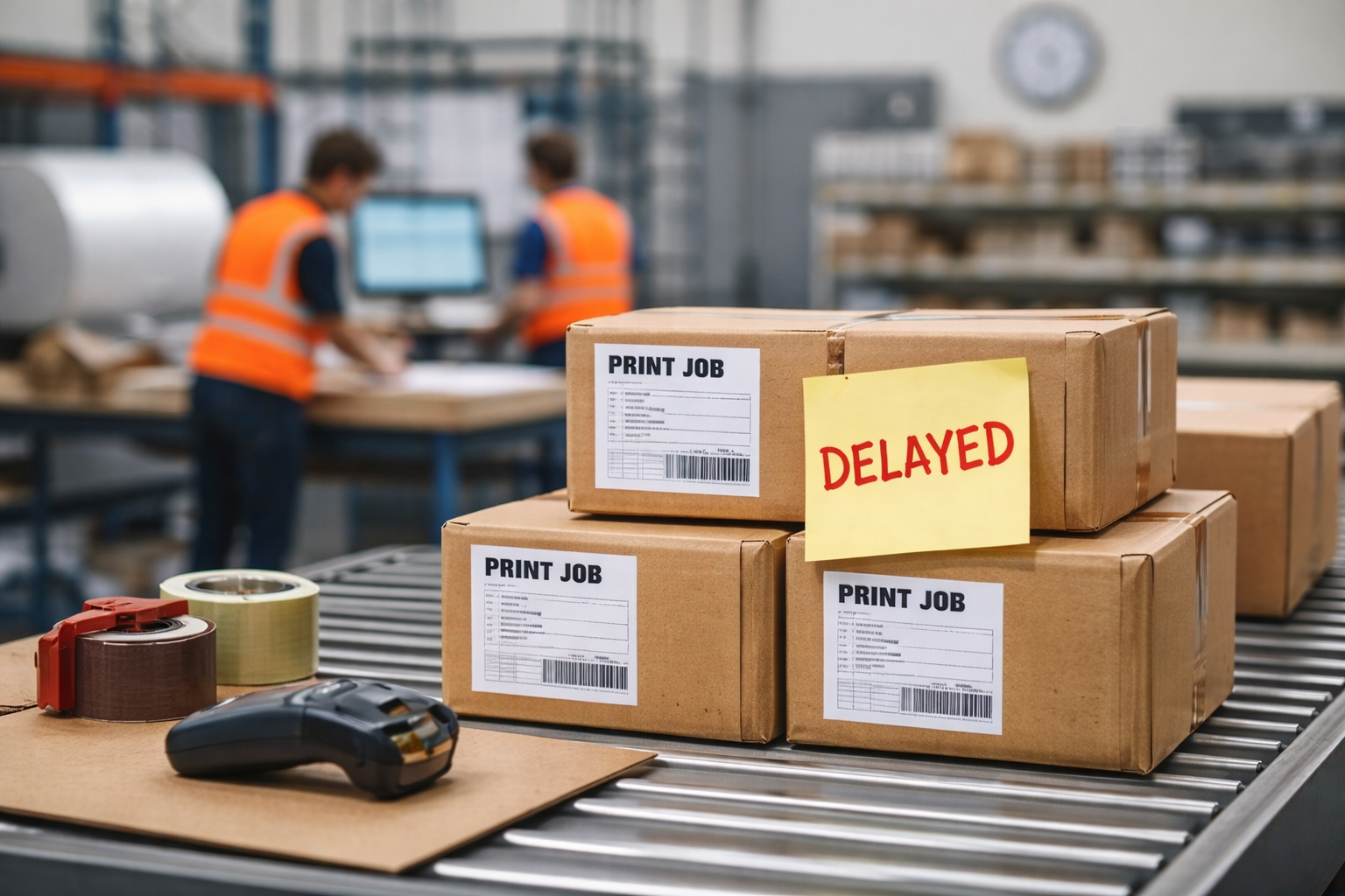 Trade Printers Can’t Guarantee Shipping Times