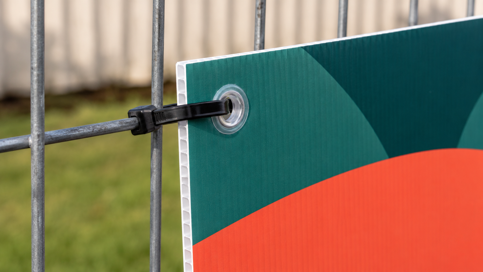 Eyelets, Holes and Mounting Hardware for Corflute Signs: A Practical Guide