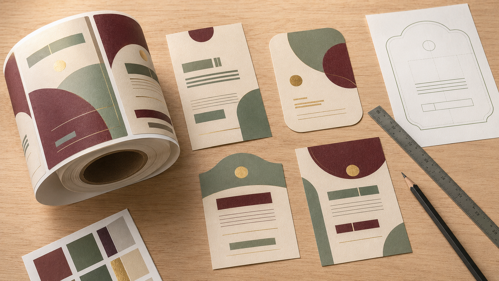 Roll Label Sizing and Specifications in Australia: A Trade Reference Guide