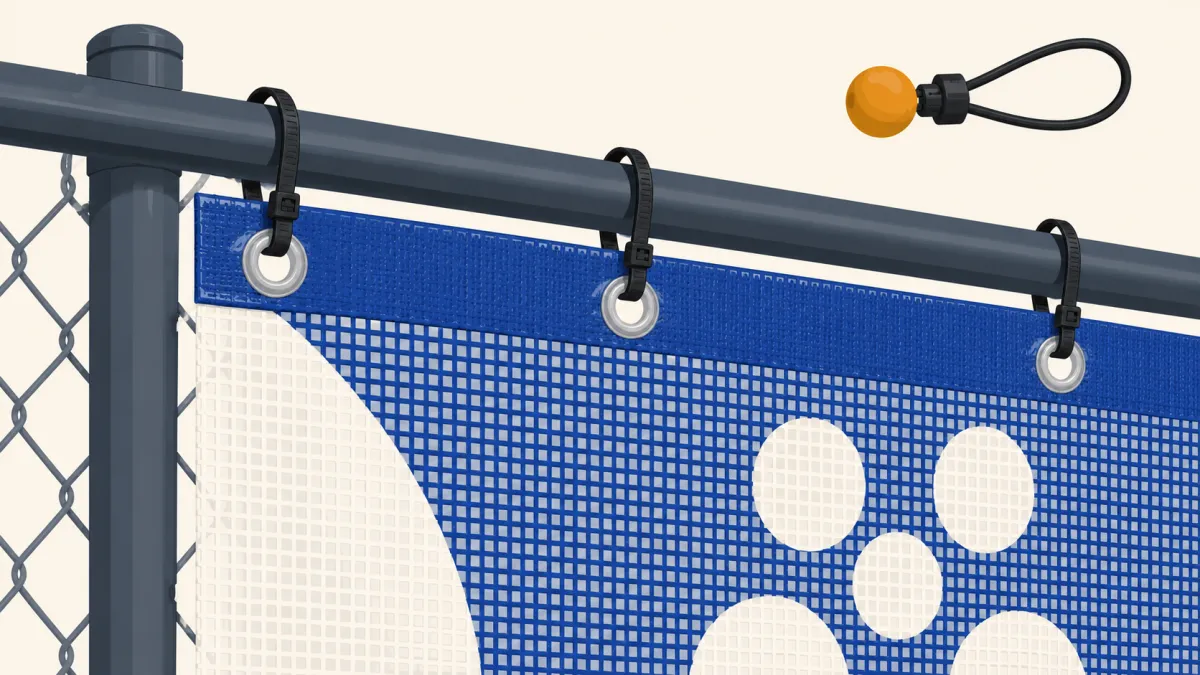 Mounting Hardware for Mesh Banners: How to Fix Them Securely
