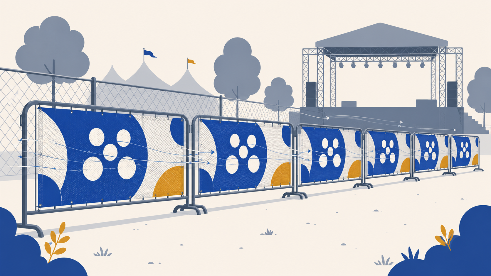 Event and Festival Mesh Banners