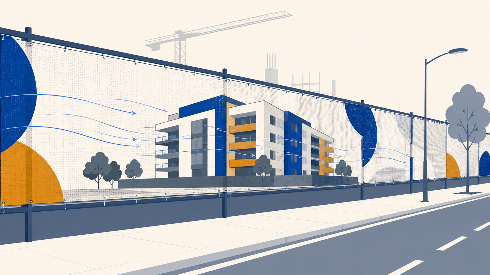 Real Estate Mesh Hoardings