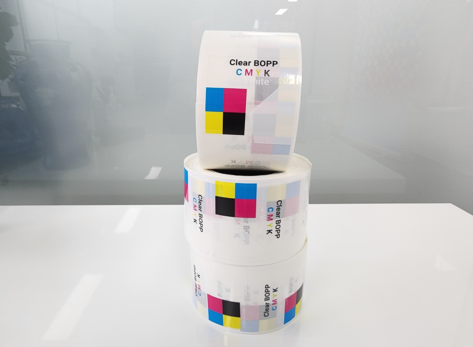 Introducing an Exciting New Product: White Ink Printing for Clear BOPP!